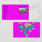 キャンピングハッピーリタイアメントインRVバイファンニークーム 名刺 (正面/裏面)