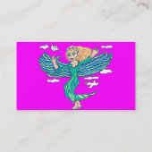 キャンピングハッピーリタイアメントインRVバイファンニークーム 名刺 (裏面)