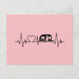 キャンピングハートビートポストカード ポストカード