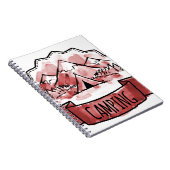 キャンピングバッジ ノートブック (右側)