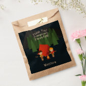 キャンピングバースデーパーティー フェイバーバッグ (封をした状態)