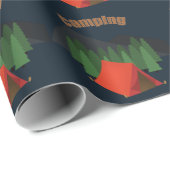 キャンピングバースデーパーティー ラッピングペーパー (ロールコーナー)