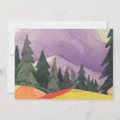 キャンピングバースデーパーティー 招待状 (裏面)