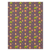 キャンピングパターカッコいいンアウトドリーデザイン テーブルクロス (正面)