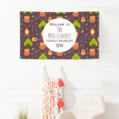 キャンピングパタークールンアウトドアシーファミリー懇親会 横断幕 (インサイチュ)