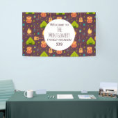 キャンピングパタークールンアウトドアシーファミリー懇親会 横断幕 (トレードショー)