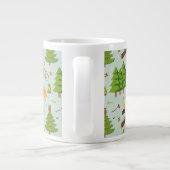 キャンピングパターン ジャンボコーヒーマグカップ (裏面)