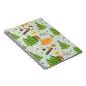 キャンピングパターン ノートブック (右側)