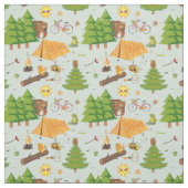 キャンピングパターン ファブリック (見本)