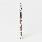 キャンピングパーソナライズされたをテーマにしたハッピーキャンパー iPhoneケース (右側)