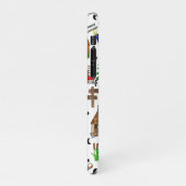 キャンピングパーソナライズされたをテーマにしたハッピーキャンパー iPhoneケース (左側)