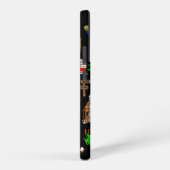 キャンピングパーソナライズされたをテーマにしたハッピーキャンパー SAMSUNG GALAXYケース (右側面)