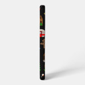 キャンピングパーソナライズされたをテーマにしたハッピーキャンパー SAMSUNG GALAXYケース (左側面)