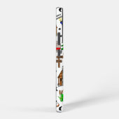 キャンピングパーソナライズされたをテーマにしたハッピーキャンパー SAMSUNG GALAXYケース (右側面)