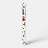 キャンピングパーソナライズされたをテーマにしたハッピーキャンパー SAMSUNG GALAXYケース (左側面)