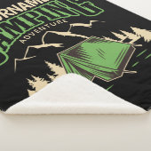 キャンピングパーソナライズされたファミリーキャンプトリップアドベンチャー シェルパブランケット (3/4)