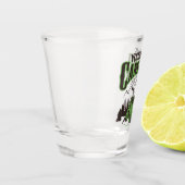 キャンピングパーソナライズされたファミリーキャンプトリップアドベンチャー ショットグラス (左)