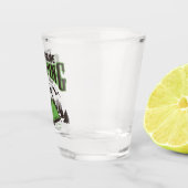 キャンピングパーソナライズされたファミリーキャンプトリップアドベンチャー ショットグラス (右)