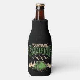 キャンピングパーソナライズされたファミリーキャンプトリップアドベンチャー ボトルクーラー