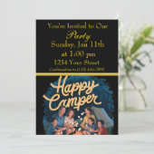 キャンピングパーティー 招待状 (スタンド正面)