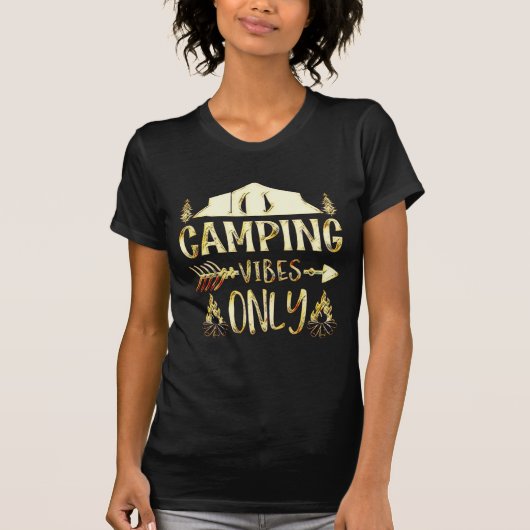 キャンピングビーズオンリーTシャツ Tシャツ (正面)