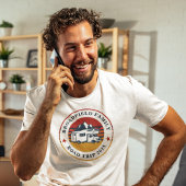 キャンピングファミリーバケーションRVロードトリップマッチング トライブレンドTシャツ