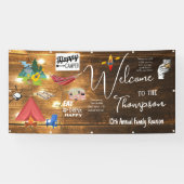 キャンピングファミリー懇親会バナー 横断幕 (横)