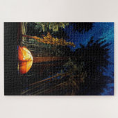 キャンピングフォレストテントートルパインズスターズナイトスカイ ジグソーパズル (横)