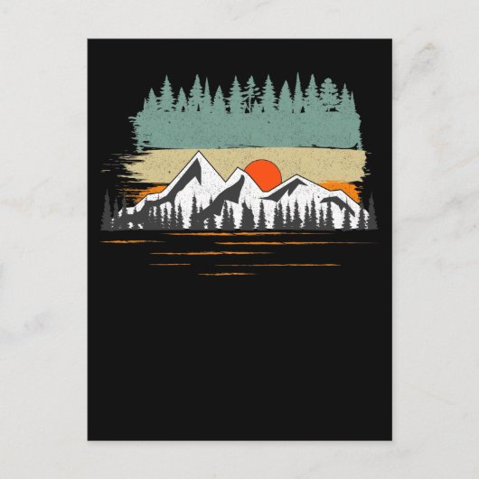キャンピングフォレストマウンテンズ自然ハイキング ポストカード (正面)