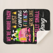 キャンピングフレンドは小さな集団のようなものだ シェルパブランケット (正面(横))