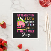 キャンピングフレンドは小さな集団のようなものだ スタンダードカクテルナプキン (インサイチュ)