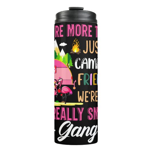 キャンピングフレンドは小さな集団のようなものだ タンブラー (正面)