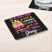 キャンピングフレンドは小さな集団のようなものだ ペーパーコースター (アングル)