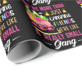 キャンピングフレンドは小さな集団のようなものだ ラッピングペーパー (ロールコーナー)