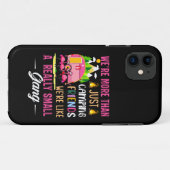 キャンピングフレンドは小さな集団のようなものだ Case-Mate iPhoneケース (裏面(横))