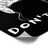 キャンピングヘアは気にない-おもしろいキャンプポスター ポスター (角)