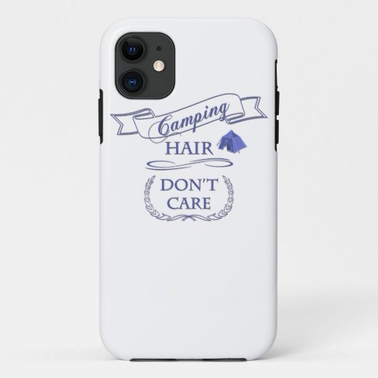 キャンピングヘア気にー Case-Mate iPhoneケース (裏面)