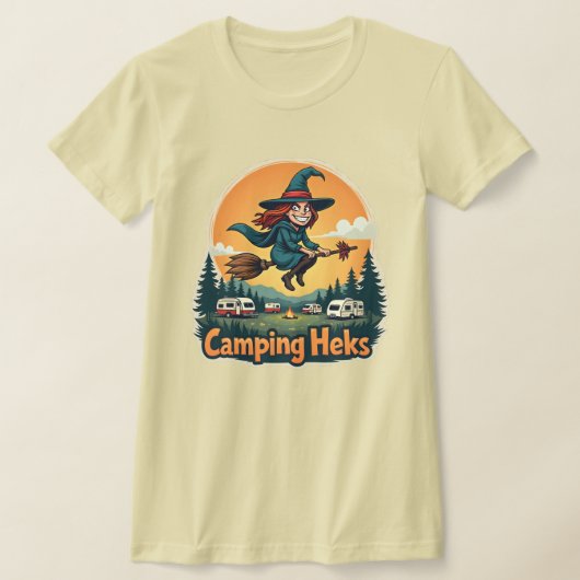 「キャンピングヘイクス」 Tシャツ (レイダウン)