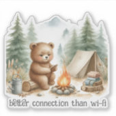 キャンピングベア シール (正面)