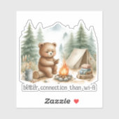 キャンピングベア シール (シート)