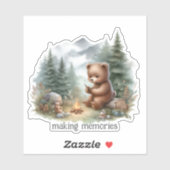 キャンピングベア シール (シート)