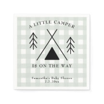 キャンピングベビーシャワー