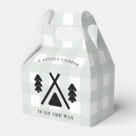 キャンピングベビーシャワー フェイバーボックス