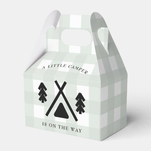 キャンピングベビーシャワー フェイバーボックス (正面サイド)
