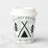 キャンピングベビーシャワー 紙コップ (正面)