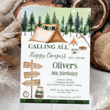 キャンピングボンファイアキャンプファイアズモーレスアウトドア誕生日