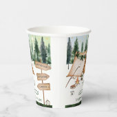 キャンピングボンファイアキャンプファイアズモーレス誕生日屋外 紙コップ (右)