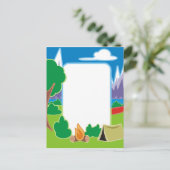 キャンピングボーダー ポストカード (スタンド正面)