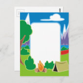 キャンピングボーダー ポストカード (正面/裏面)