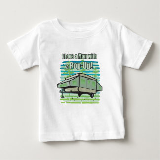 キャンピングポップアップ ベビーTシャツ